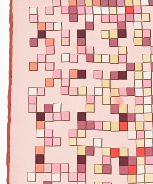 HERMES（エルメス）バンダナ・スカーフ ピンク サイズ:90 レディース/2200639798462