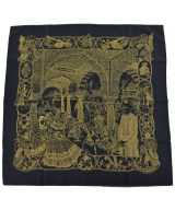 HERMES（エルメス）バンダナ・スカーフ 紺 サイズ:90 レディース/2200639798486