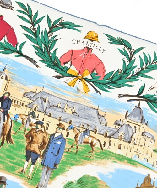 HERMES（エルメス）バンダナ・スカーフ 白 サイズ:90 レディース/2200639798493