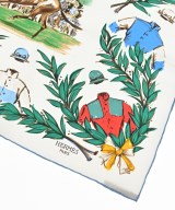 HERMES（エルメス）バンダナ・スカーフ 白 サイズ:90 レディース/2200639798493