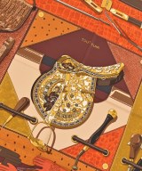 HERMES（エルメス）バンダナ・スカーフ オレンジ サイズ:90 レディース/2200639798509