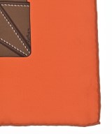 HERMES（エルメス）バンダナ・スカーフ オレンジ サイズ:90 レディース/2200639798509