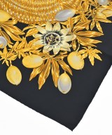 HERMES（エルメス）バンダナ・スカーフ 黒 サイズ:90 レディース/2200639798516