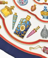 HERMES（エルメス）バンダナ・スカーフ 紺 サイズ:90 レディース/2200639798523