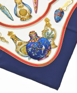 HERMES（エルメス）バンダナ・スカーフ 紺 サイズ:90 レディース/2200639798523