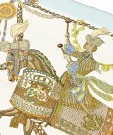 HERMES（エルメス）バンダナ・スカーフ 青 サイズ:90 レディース/2200639798530