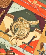 HERMES（エルメス）バンダナ・スカーフ カーキ サイズ:90 レディース/2200630159101