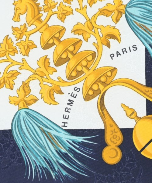 HERMES（エルメス）バンダナ・スカーフ 白 サイズ:- レディース/2200640468163