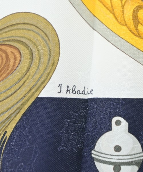 HERMES（エルメス）バンダナ・スカーフ 白 サイズ:- レディース/2200640468163