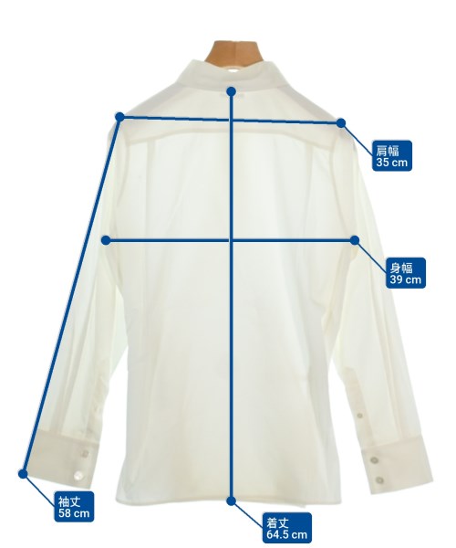 HERMES（エルメス）カジュアルシャツ 白 サイズ:36(XS位) レディース/2200640498047