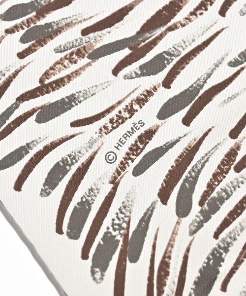 HERMES（エルメス）バンダナ・スカーフ 白 サイズ:90 レディース/2200640792176