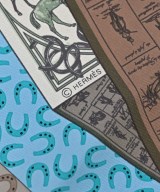 HERMES（エルメス）バンダナ・スカーフ 青 サイズ:- レディース/2200640792183