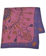 HERMES（エルメス）バンダナ・スカーフ ピンク サイズ:- レディース/2200640792190