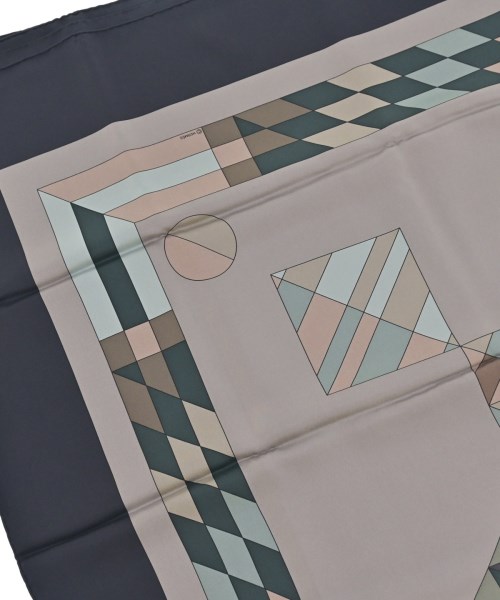 HERMES（エルメス）バンダナ・スカーフ グレー サイズ:- レディース/2200640792206