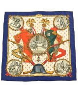 HERMES（エルメス）バンダナ・スカーフ 白 サイズ:90 レディース/2200629427075