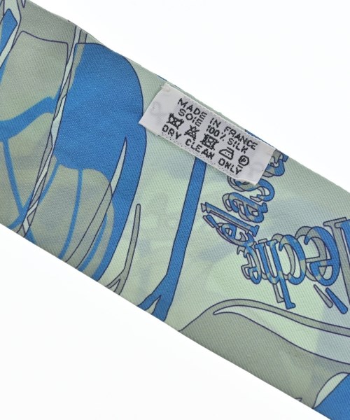HERMES（エルメス）バンダナ・スカーフ 緑 サイズ:- レディース/2200640678043