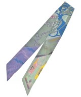 HERMES（エルメス）バンダナ・スカーフ 緑 サイズ:- レディース/2200640678043