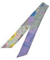 HERMES（エルメス）バンダナ・スカーフ 緑 サイズ:- レディース/2200640678043