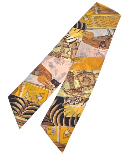 HERMES(エルメス)バンダナ・スカーフ 黄 サイズ:-/2200641844027