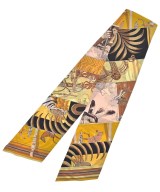 HERMES（エルメス）バンダナ・スカーフ 黄 サイズ:- レディース/2200641844027