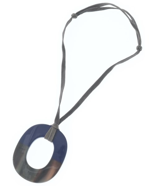 HERMES(エルメス)ネックレス 紺 サイズ:-/2200641700514