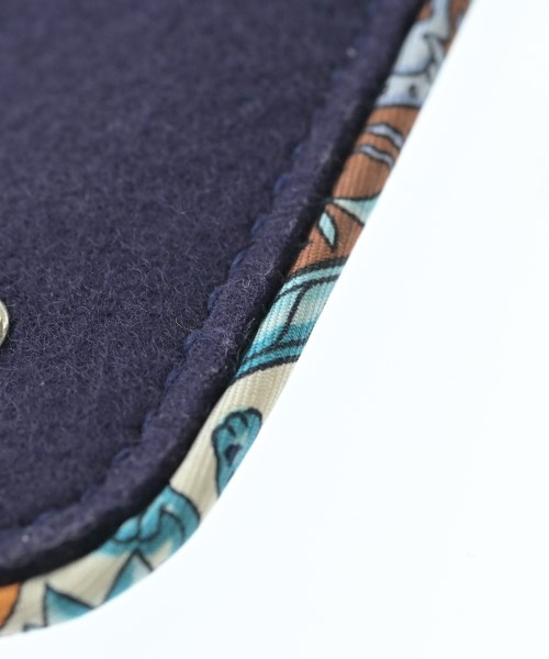 HERMES（エルメス）ポーチ 紺 サイズ:- レディース/2200641700569