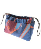 HERMES（エルメス）ポーチ 青 サイズ:25 レディース/2200641700590