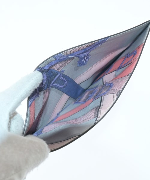 HERMES（エルメス）ポーチ 青 サイズ:- レディース/2200641700668