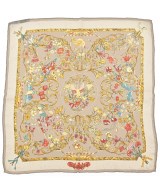 HERMES（エルメス）バンダナ・スカーフ ベージュ サイズ:45 レディース/2200641959172