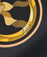 HERMES（エルメス）バンダナ・スカーフ 黒 サイズ:90 レディース/2200642112194