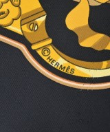HERMES（エルメス）バンダナ・スカーフ 黒 サイズ:90 レディース/2200642112194