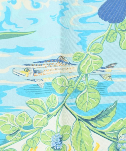 HERMES（エルメス）バンダナ・スカーフ 青 サイズ:- レディース/2200642112217