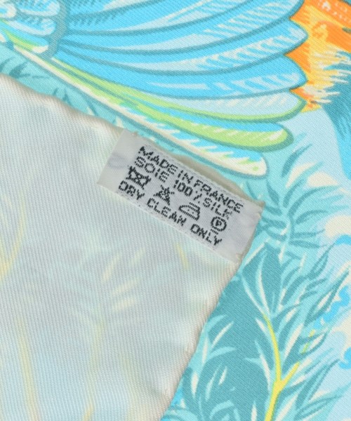 HERMES（エルメス）バンダナ・スカーフ 青 サイズ:- レディース/2200642112217