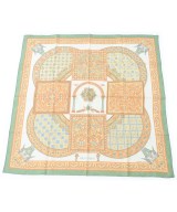 HERMES（エルメス）バンダナ・スカーフ 白 サイズ:90 レディース/2200642112224