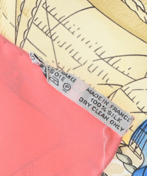 HERMES（エルメス）バンダナ・スカーフ ピンク サイズ:90 レディース/2200642112231