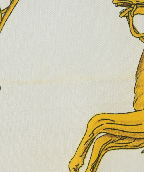 HERMES（エルメス）バンダナ・スカーフ 白 サイズ:90 レディース/2200642112248