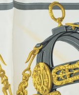 HERMES（エルメス）バンダナ・スカーフ 白 サイズ:90 レディース/2200642112255