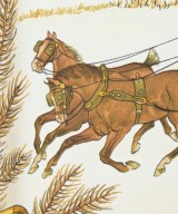 HERMES（エルメス）バンダナ・スカーフ ベージュ サイズ:90 レディース/2200642112279