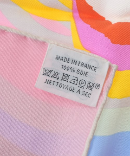 HERMES（エルメス）バンダナ・スカーフ ピンク サイズ:90 レディース/2200642112293