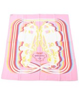 HERMES（エルメス）バンダナ・スカーフ ピンク サイズ:90 レディース/2200642112293