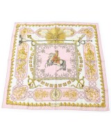 HERMES（エルメス）バンダナ・スカーフ ピンク サイズ:90 レディース/2200642112309