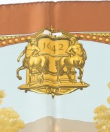 HERMES（エルメス）バンダナ・スカーフ 茶 サイズ:90 レディース/2200642112316