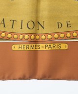 HERMES（エルメス）バンダナ・スカーフ 茶 サイズ:90 レディース/2200642112316
