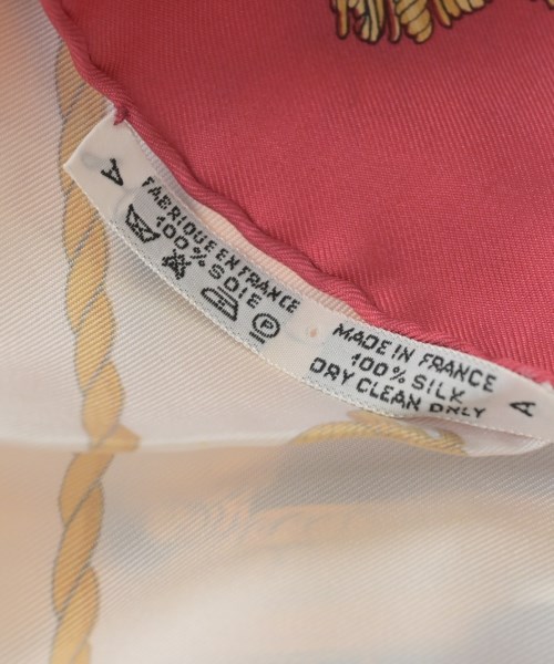 HERMES（エルメス）バンダナ・スカーフ 赤 サイズ:90 レディース/2200642112323