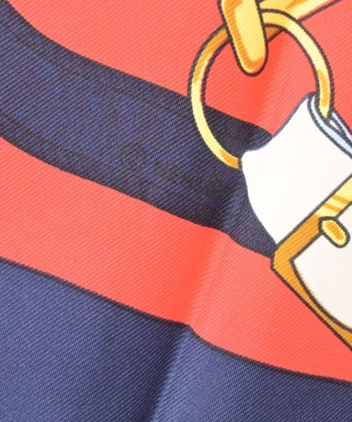 HERMES（エルメス）バンダナ・スカーフ 赤 サイズ:90 レディース/2200642112330