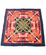 HERMES（エルメス）バンダナ・スカーフ 赤 サイズ:90 レディース/2200642112330
