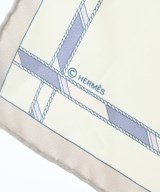 HERMES（エルメス）バンダナ・スカーフ 白 サイズ:90 レディース/2200642112354