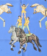 HERMES（エルメス）バンダナ・スカーフ 青 サイズ:90 レディース/2200642112361