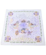 HERMES（エルメス）バンダナ・スカーフ 紫 サイズ:90 レディース/2200642112378