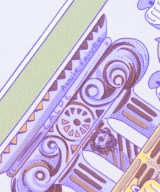 HERMES（エルメス）バンダナ・スカーフ 紫 サイズ:90 レディース/2200642112378